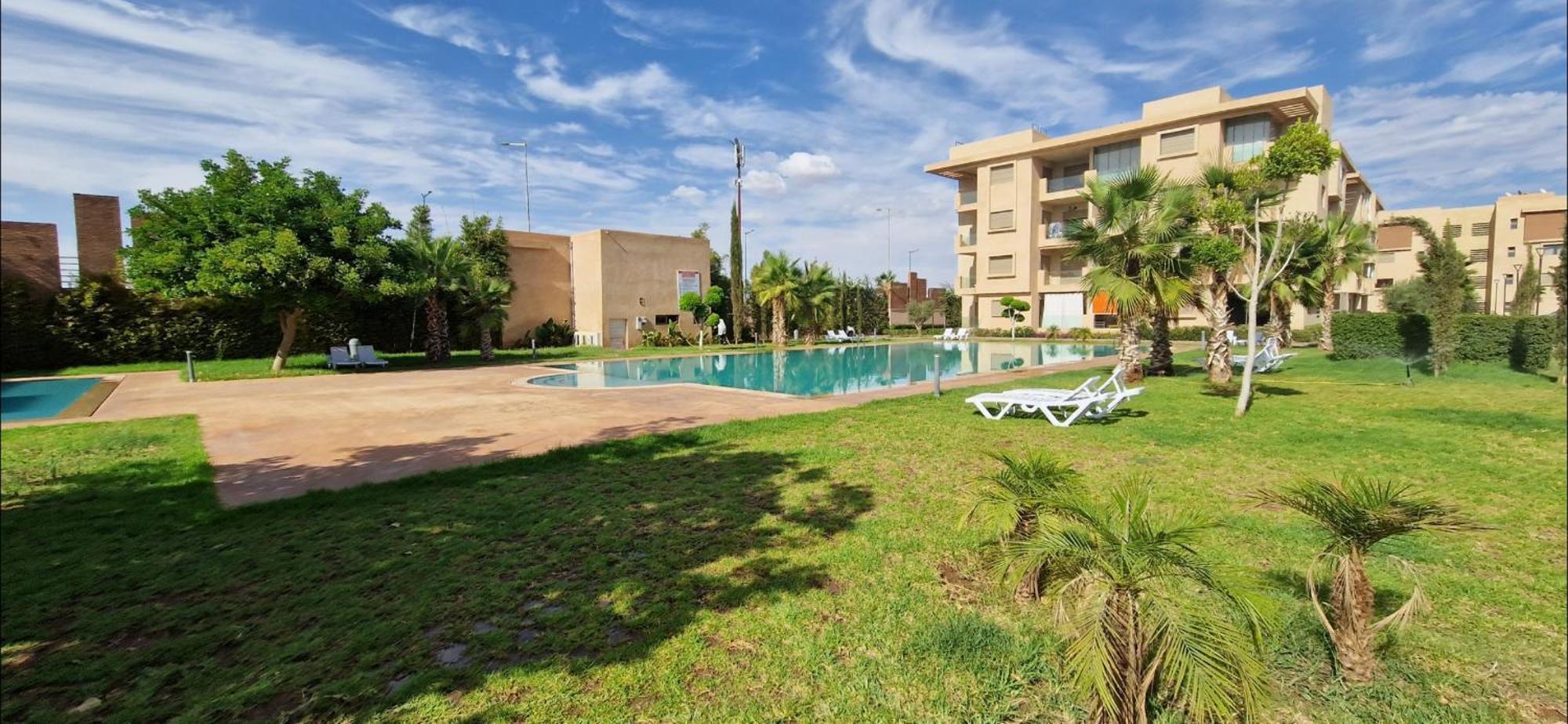 Cosy Appart Avec 2 Piscines, 2 Ch, 2 Sdb Marrakech Marraquexe Exterior foto